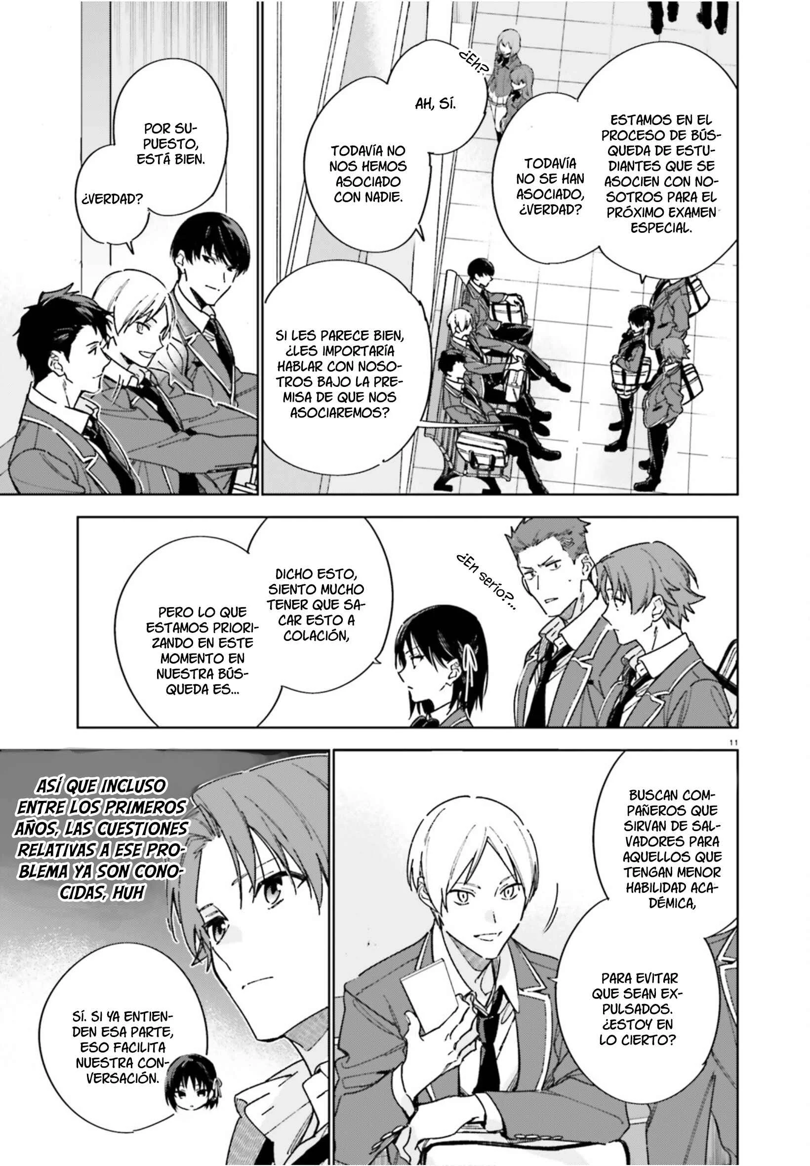 Youkoso Jitsuryoku Shijou Shugi no Kyoushitsu e: 2-nensei-hen Capítulo 4: Room 4 - Page 12