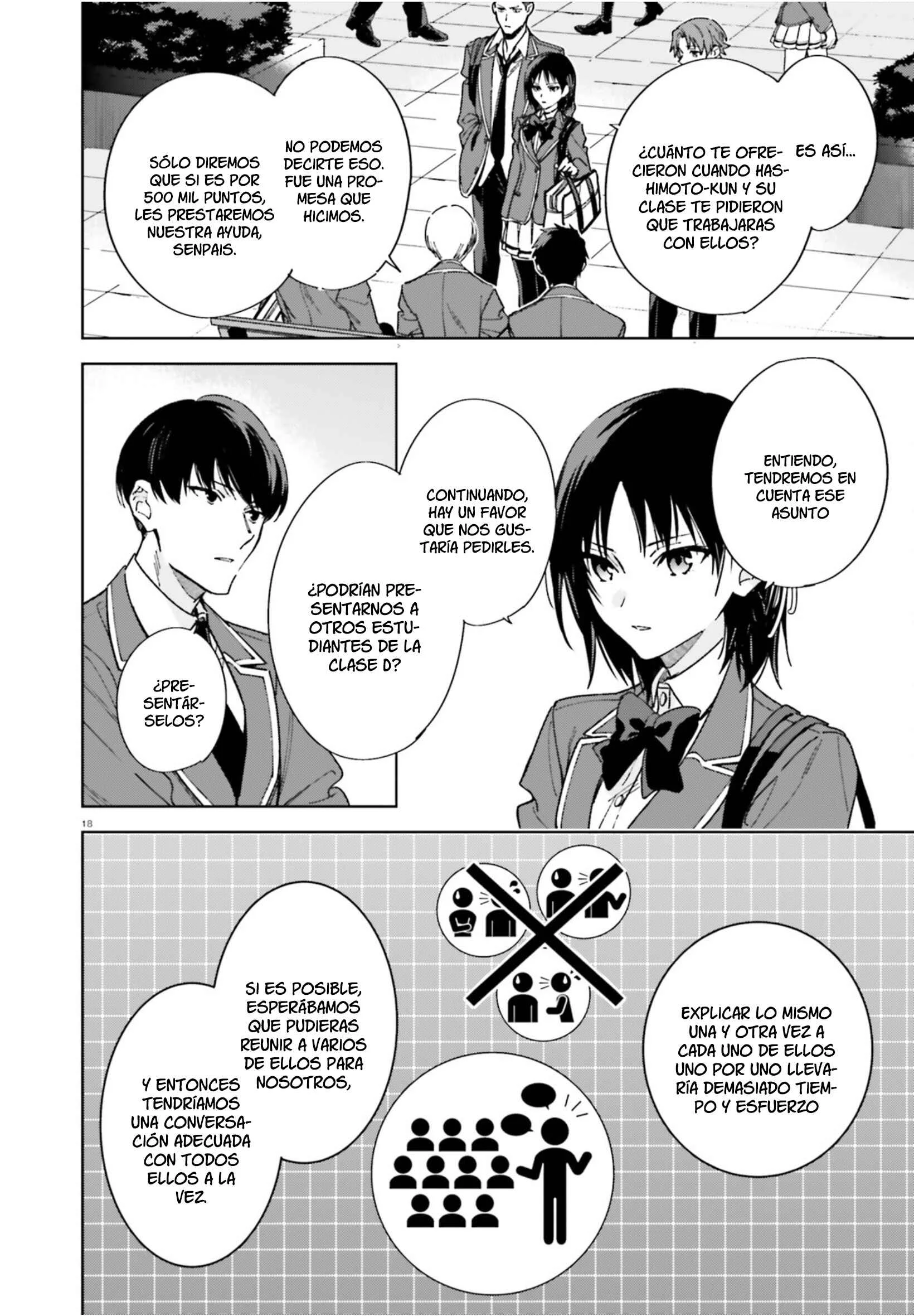 Youkoso Jitsuryoku Shijou Shugi no Kyoushitsu e: 2-nensei-hen Capítulo 4: Room 4 - Page 19
