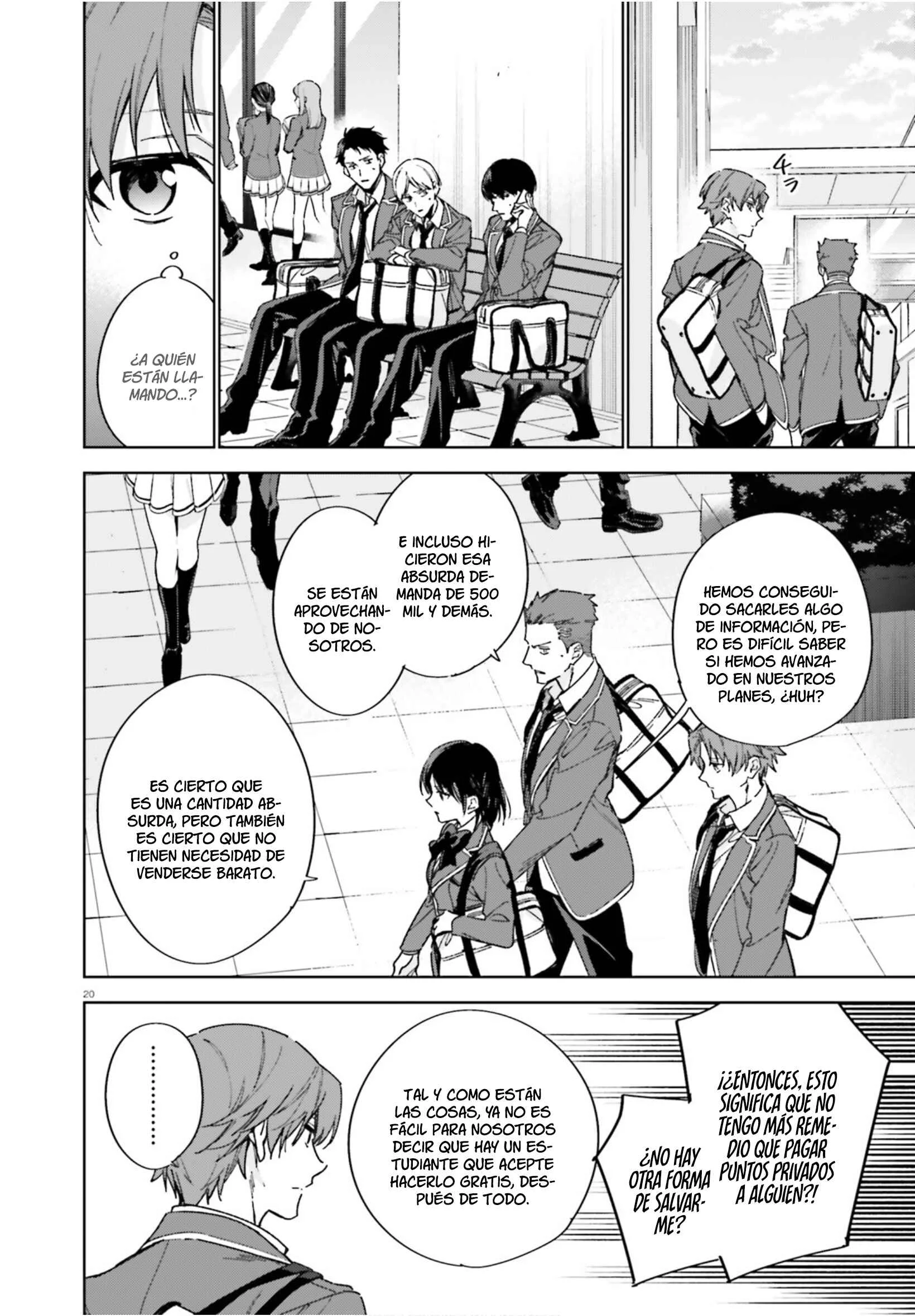 Youkoso Jitsuryoku Shijou Shugi no Kyoushitsu e: 2-nensei-hen Capítulo 4: Room 4 - Page 21