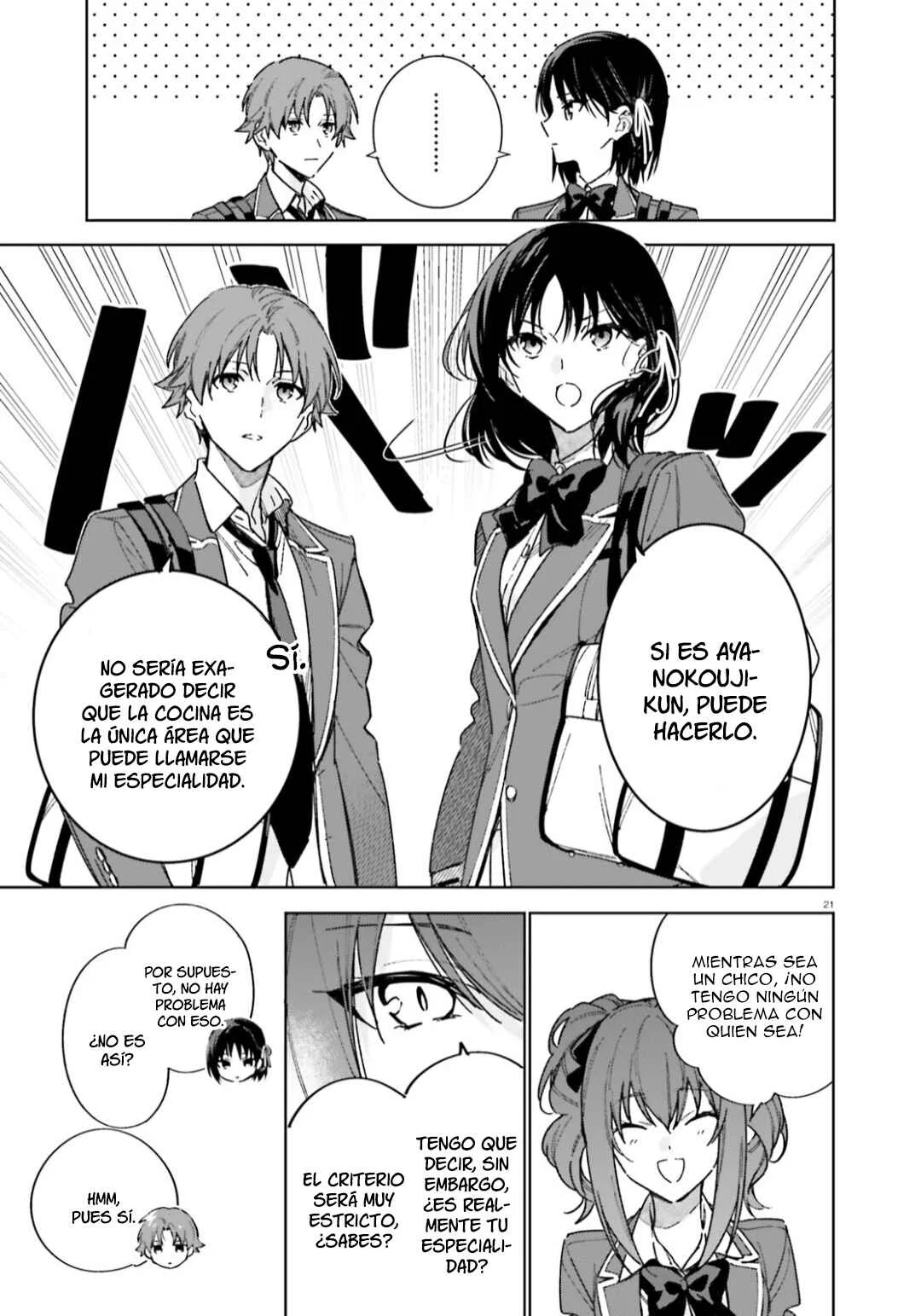 Youkoso Jitsuryoku Shijou Shugi no Kyoushitsu e: 2-nensei-hen Capítulo 5: Room 5 - Page 23