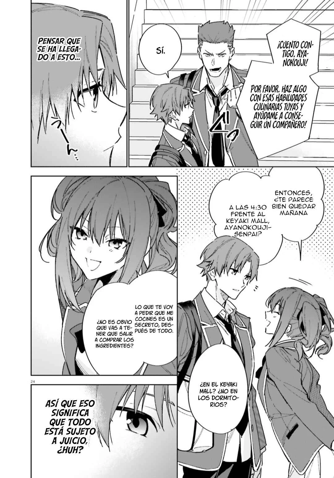 Youkoso Jitsuryoku Shijou Shugi no Kyoushitsu e: 2-nensei-hen Capítulo 5: Room 5 - Page 26