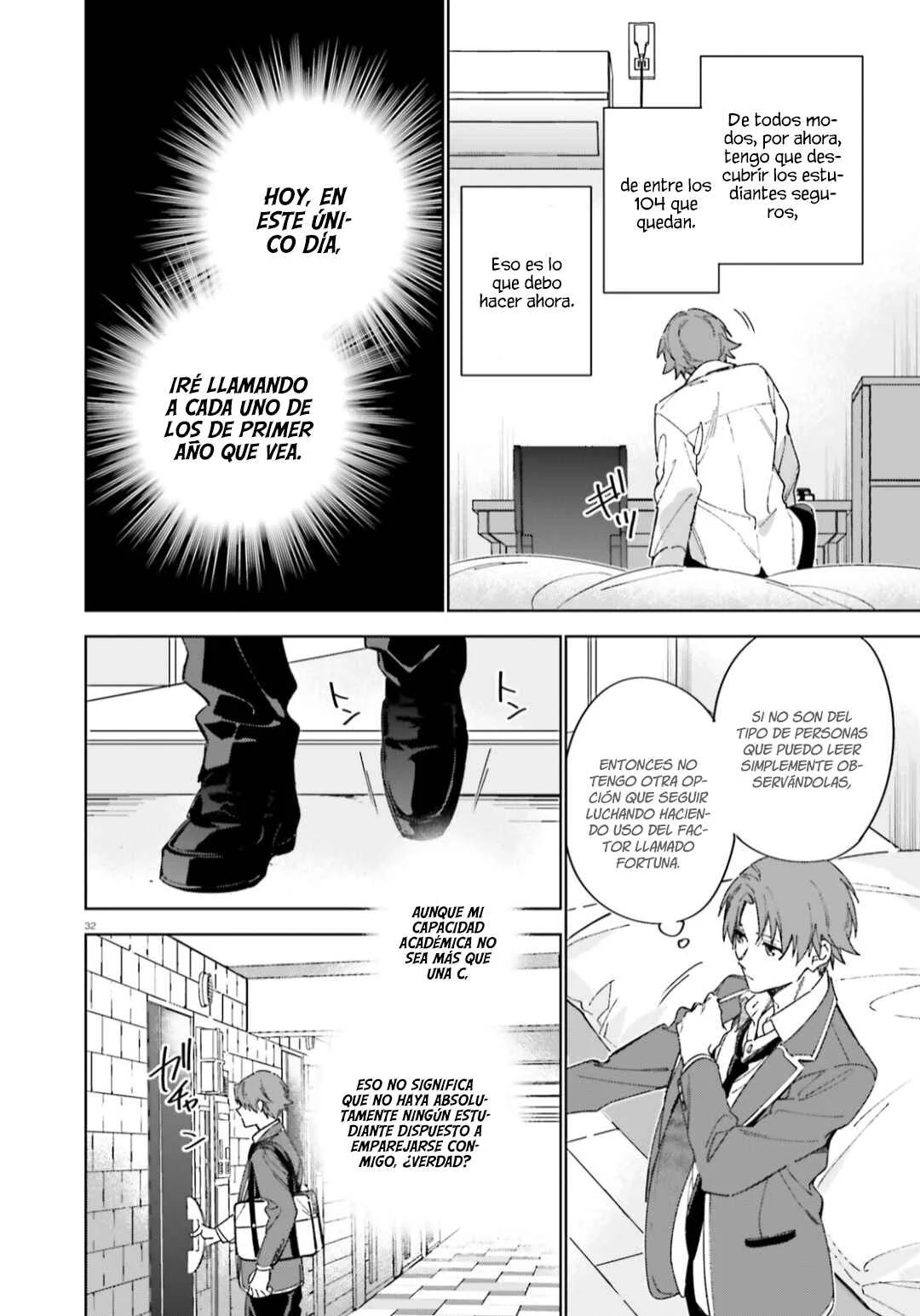 Youkoso Jitsuryoku Shijou Shugi no Kyoushitsu e: 2-nensei-hen Capítulo 5: Room 5 - Page 34
