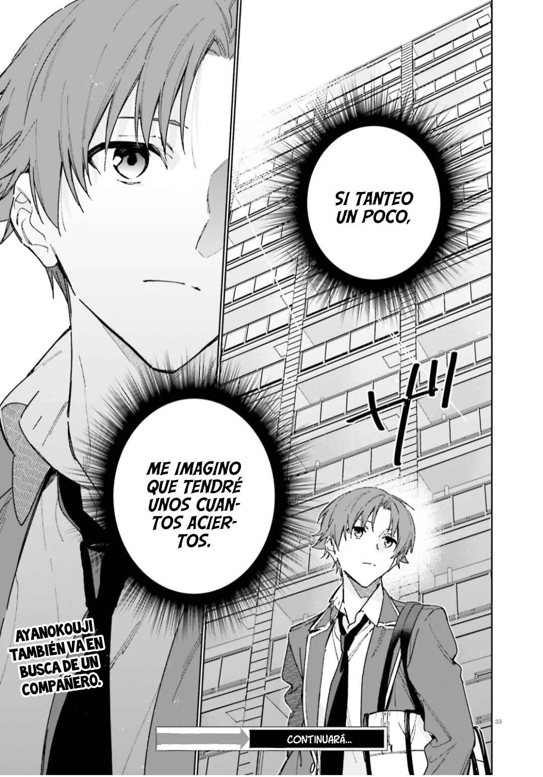Youkoso Jitsuryoku Shijou Shugi no Kyoushitsu e: 2-nensei-hen Capítulo 5: Room 5 - Page 35