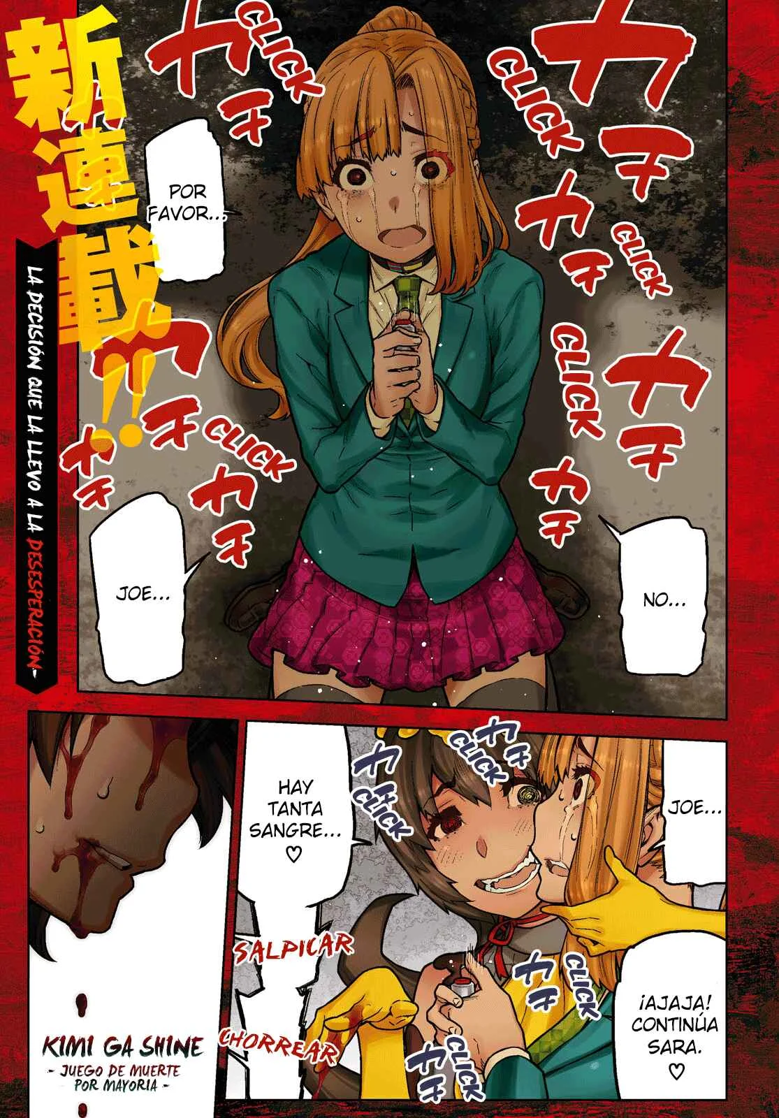 Your Turn to Die: Majority Vote Death Game Capítulo 1 - Page 1