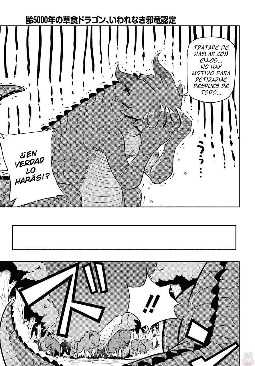 Yowai 5000-nen no Soushoku Dragon, Iware naki Jaryuu Nintei: Yada Kono Ikenie, Hito no Hanashi wo Kiite Kurenai Capítulo 1 - Page 36