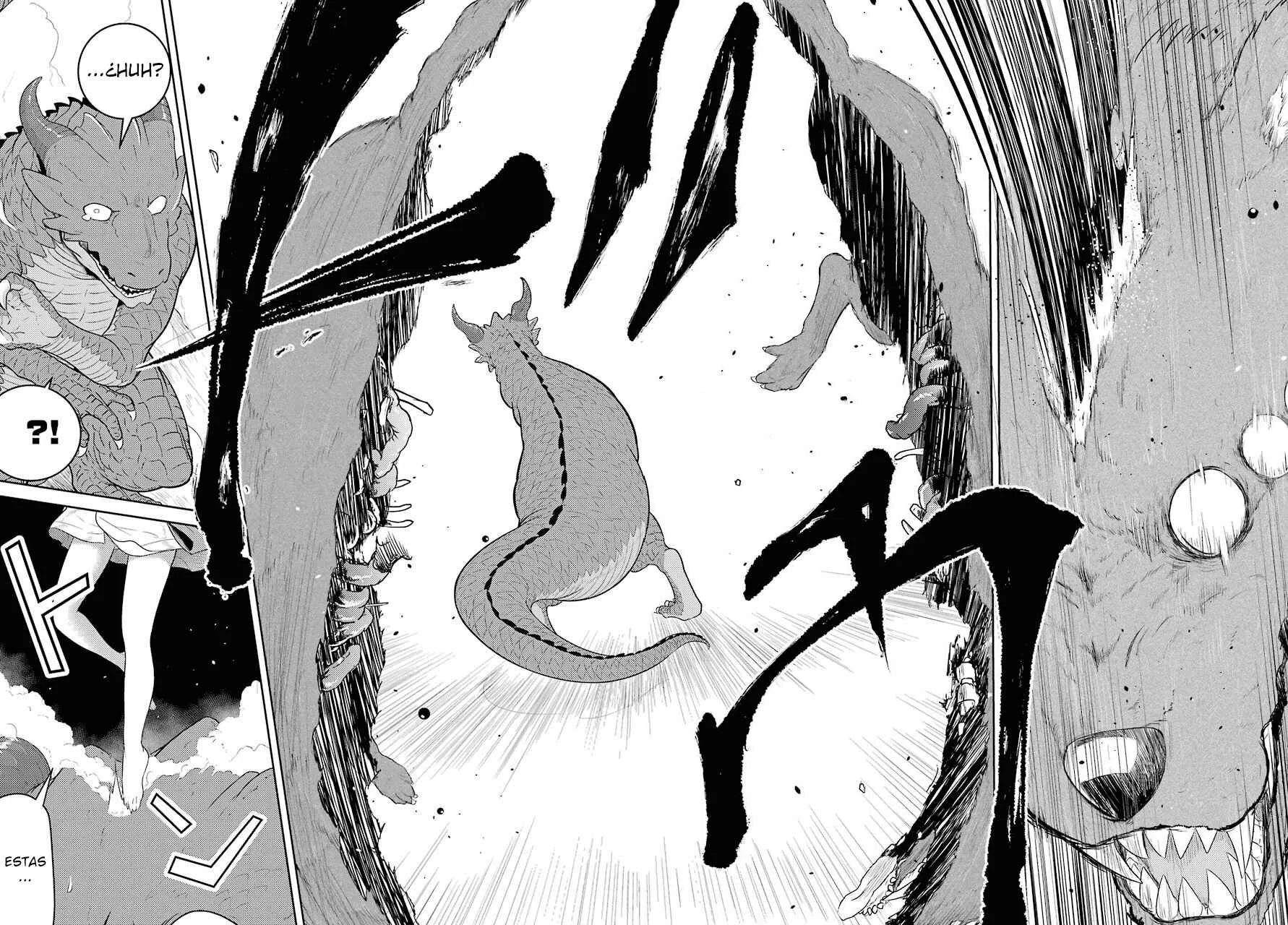 Yowai 5000-nen no Soushoku Dragon, Iware naki Jaryuu Nintei: Yada Kono Ikenie, Hito no Hanashi wo Kiite Kurenai Capítulo 1 - Page 41