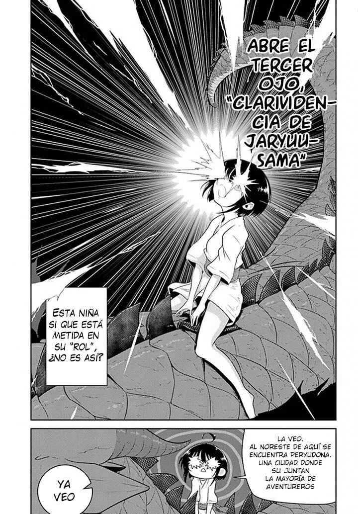 Yowai 5000-nen no Soushoku Dragon, Iware naki Jaryuu Nintei: Yada Kono Ikenie, Hito no Hanashi wo Kiite Kurenai Capítulo 2: A la Ciudad de los Aventureros - Page 12