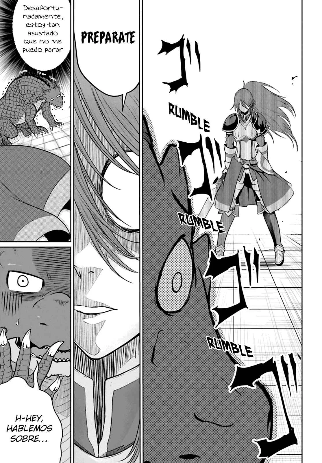 Yowai 5000-nen no Soushoku Dragon, Iware naki Jaryuu Nintei: Yada Kono Ikenie, Hito no Hanashi wo Kiite Kurenai Capítulo 4: Puede que tenga problemas de confianza - Page 19