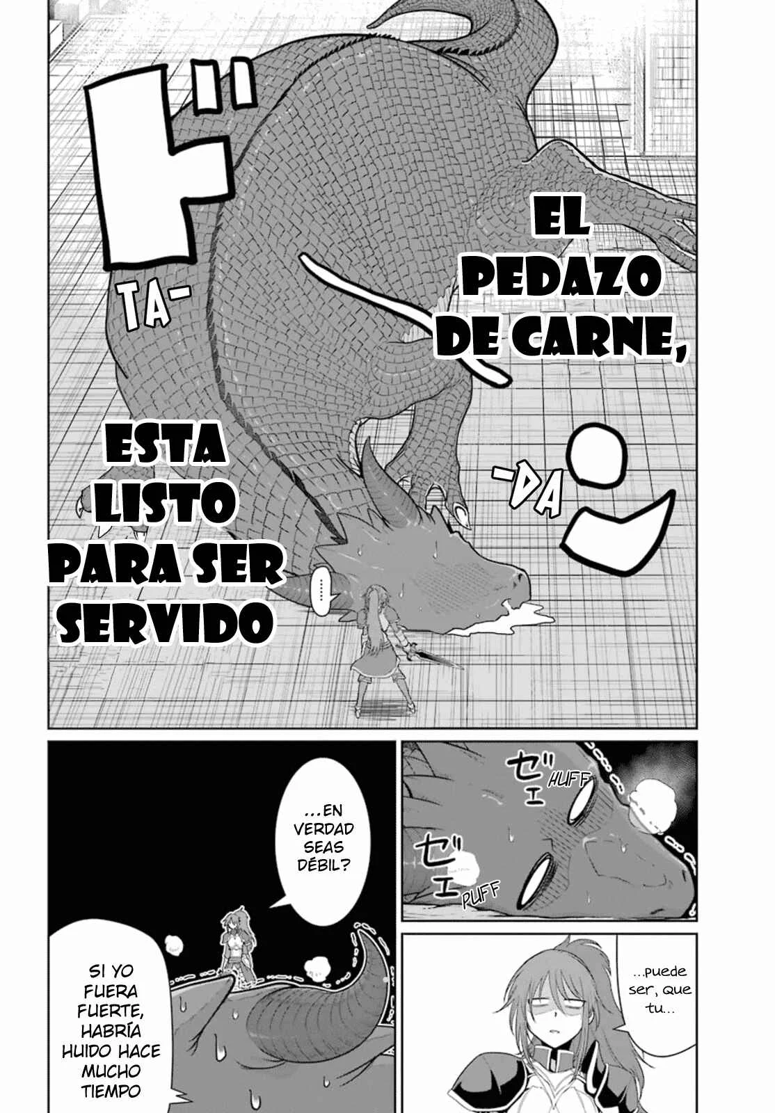 Yowai 5000-nen no Soushoku Dragon, Iware naki Jaryuu Nintei: Yada Kono Ikenie, Hito no Hanashi wo Kiite Kurenai Capítulo 4: Puede que tenga problemas de confianza - Page 24