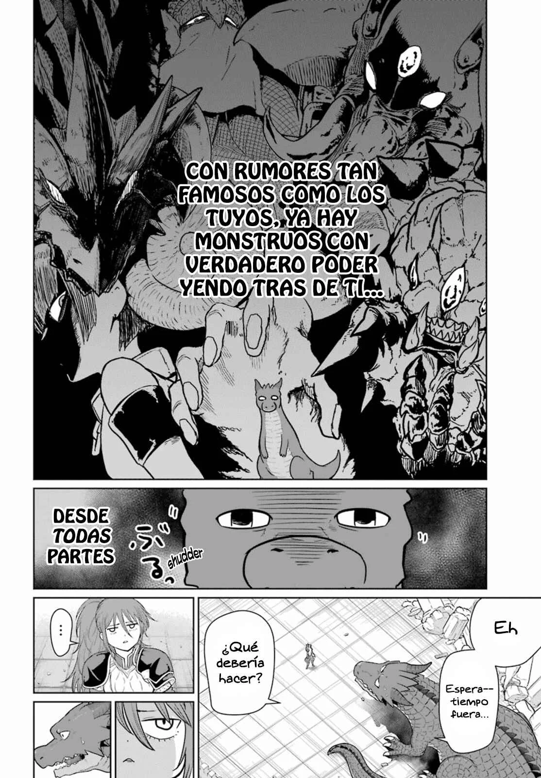 Yowai 5000-nen no Soushoku Dragon, Iware naki Jaryuu Nintei: Yada Kono Ikenie, Hito no Hanashi wo Kiite Kurenai Capítulo 4: Puede que tenga problemas de confianza - Page 30