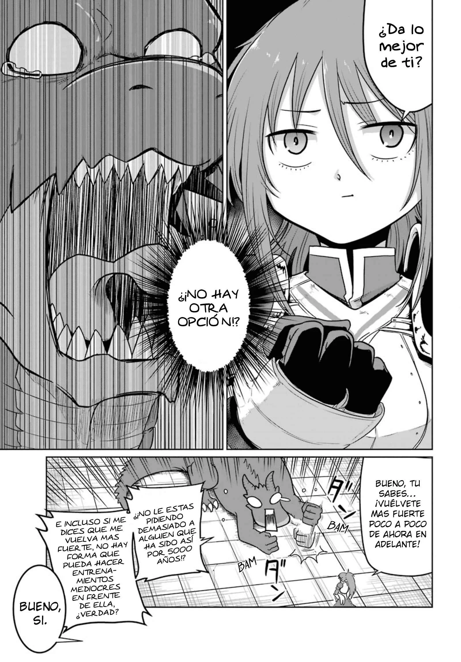 Yowai 5000-nen no Soushoku Dragon, Iware naki Jaryuu Nintei: Yada Kono Ikenie, Hito no Hanashi wo Kiite Kurenai Capítulo 4: Puede que tenga problemas de confianza - Page 31