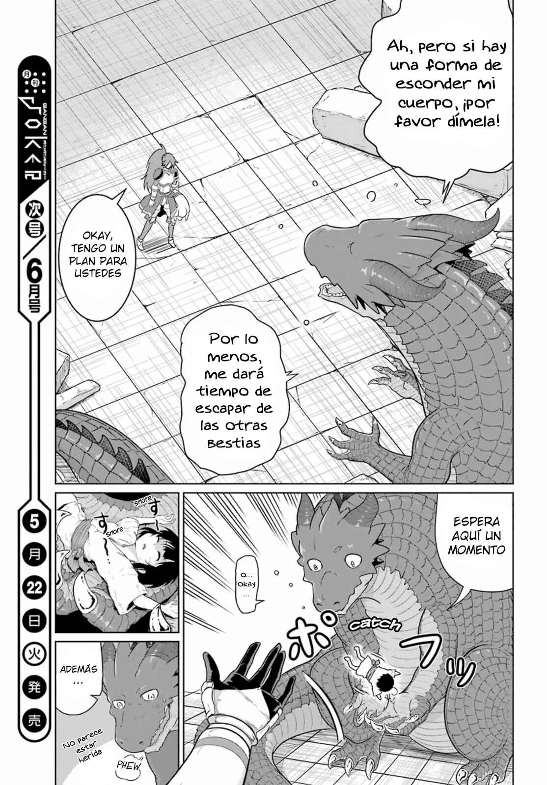 Yowai 5000-nen no Soushoku Dragon, Iware naki Jaryuu Nintei: Yada Kono Ikenie, Hito no Hanashi wo Kiite Kurenai Capítulo 4: Puede que tenga problemas de confianza - Page 35