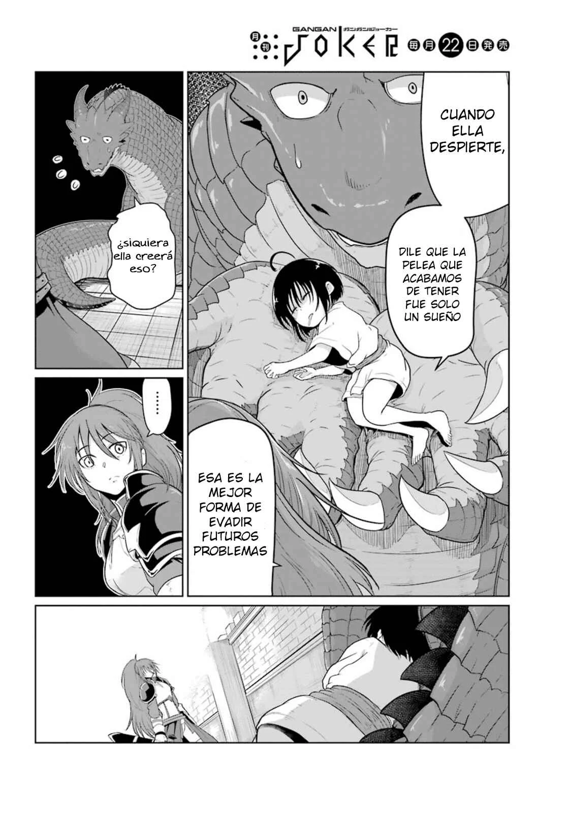 Yowai 5000-nen no Soushoku Dragon, Iware naki Jaryuu Nintei: Yada Kono Ikenie, Hito no Hanashi wo Kiite Kurenai Capítulo 4: Puede que tenga problemas de confianza - Page 36