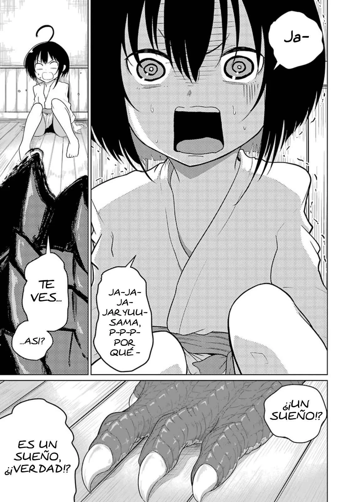 Yowai 5000-nen no Soushoku Dragon, Iware naki Jaryuu Nintei: Yada Kono Ikenie, Hito no Hanashi wo Kiite Kurenai Capítulo 4: Puede que tenga problemas de confianza - Page 39
