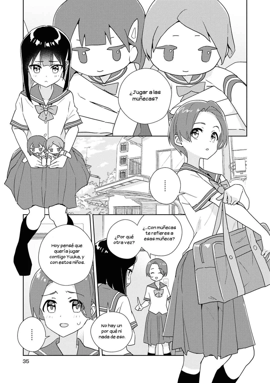 yrhm: Yurihime 20th Anthology Capítulo 2: Cita de muñecas | Miman - Page 4