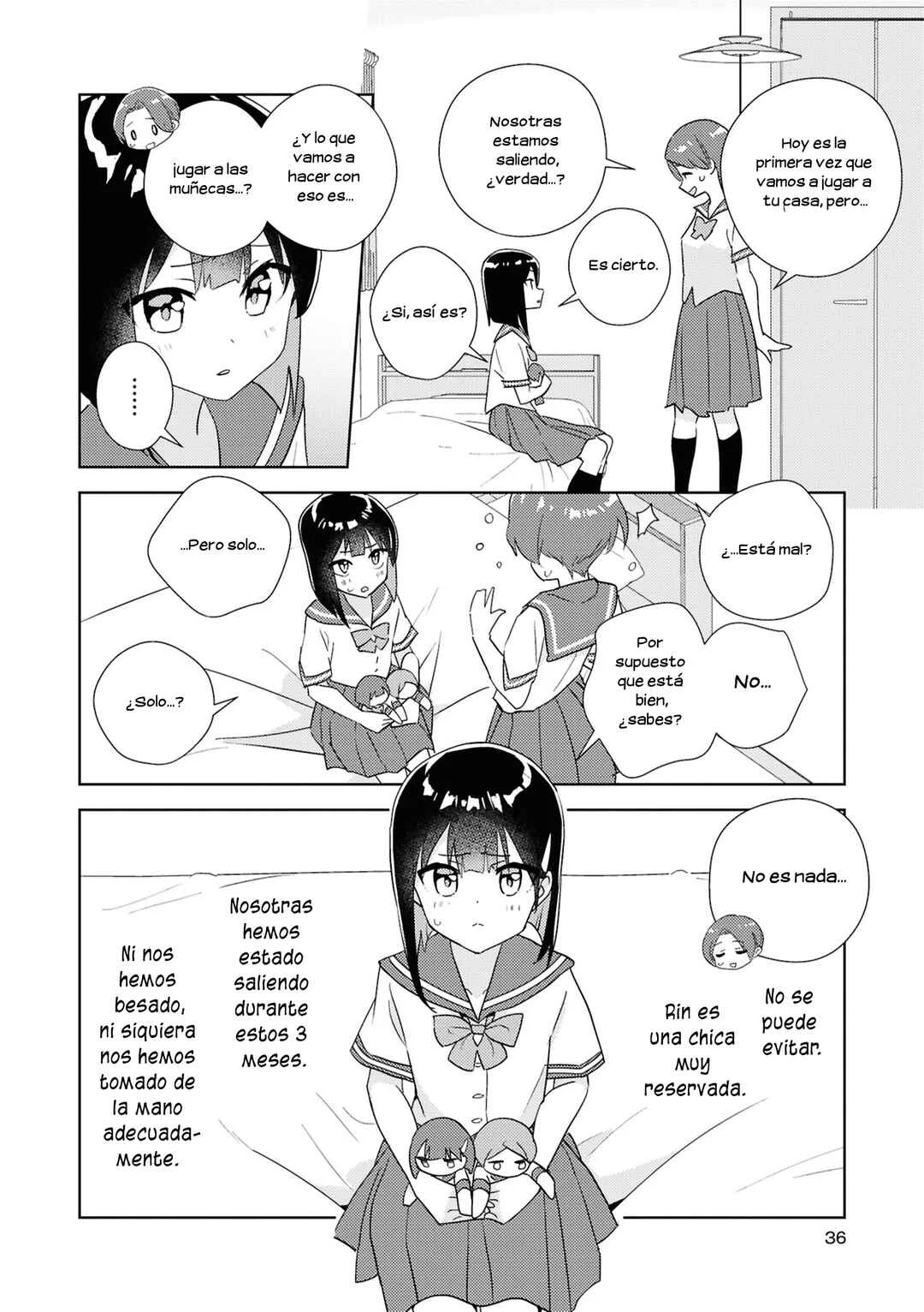 yrhm: Yurihime 20th Anthology Capítulo 2: Cita de muñecas | Miman - Page 5