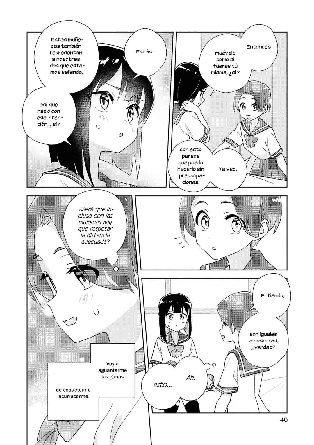 yrhm: Yurihime 20th Anthology Capítulo 2: Cita de muñecas | Miman - Page 9