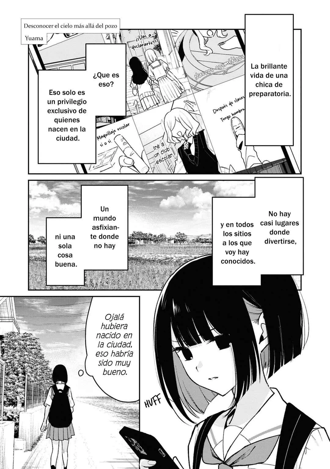 yrhm: Yurihime 20th Anthology Capítulo 4: Desconocer el cielo más allá del pozo | Yuama - Page 2