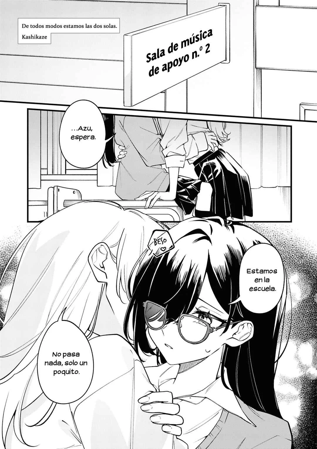 yrhm: Yurihime 20th Anthology Capítulo 5: De todos modos, estamos las dos solas. | Kashikaze - Page 2
