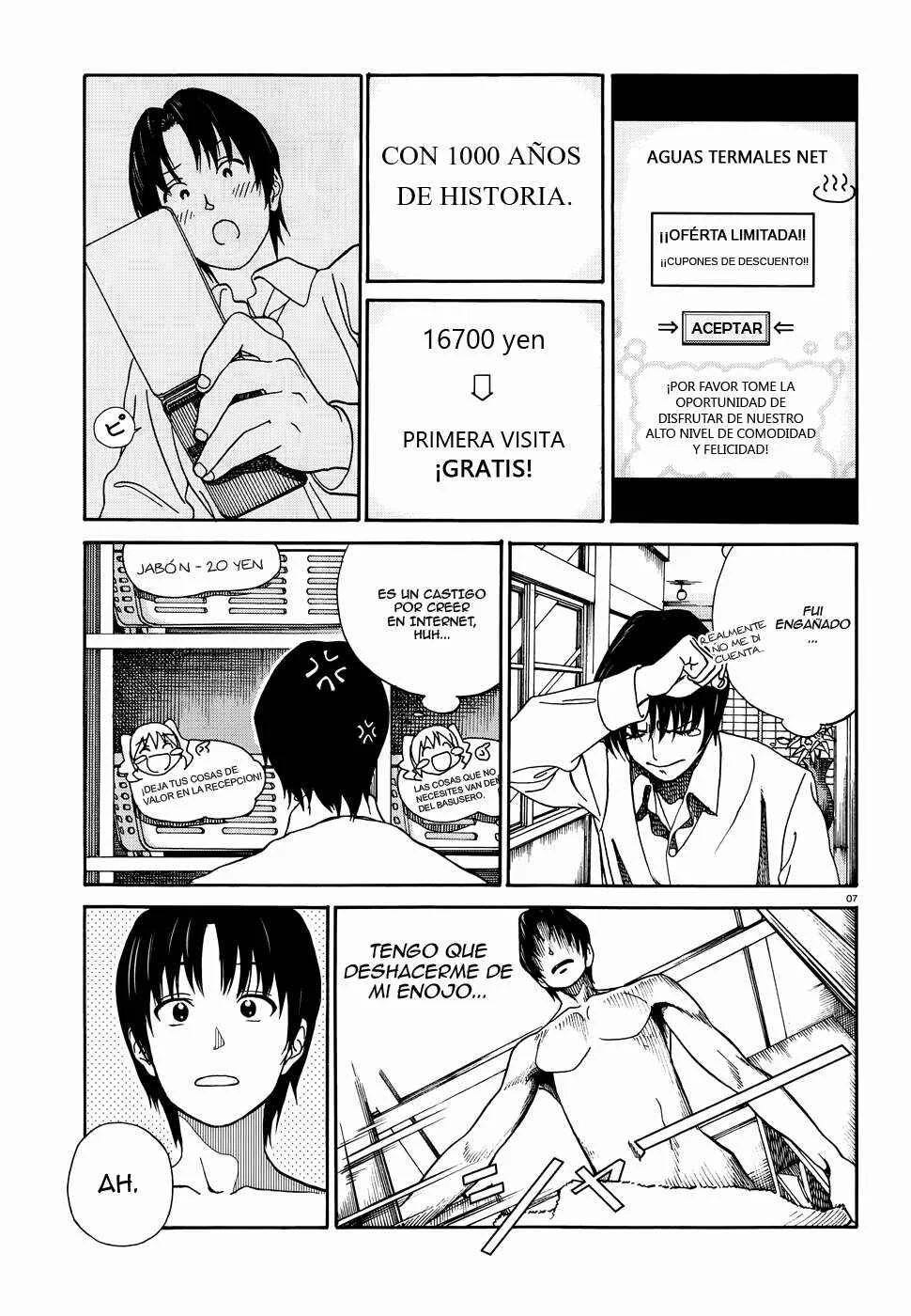 Yumekuri Capítulo 1: La 100a visita a las termas. - Page 7
