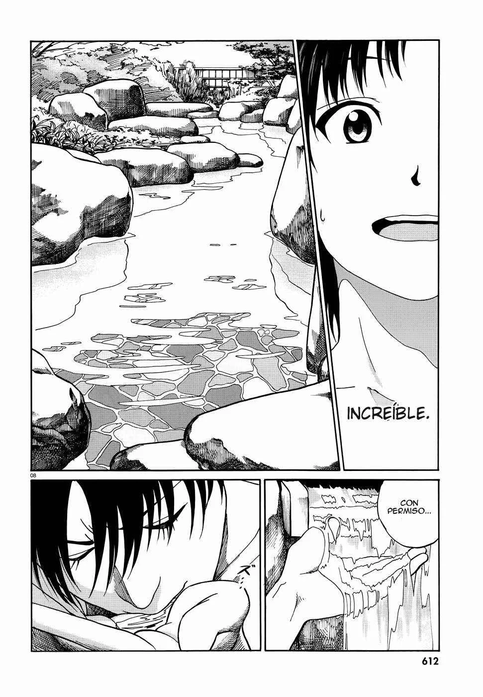 Yumekuri Capítulo 1: La 100a visita a las termas. - Page 8