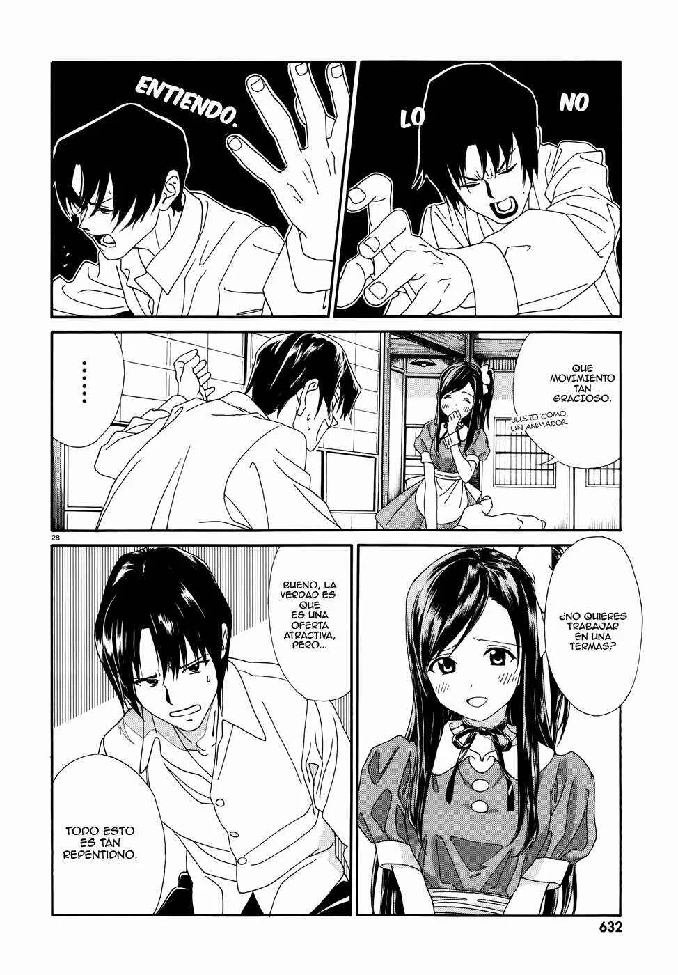 Yumekuri Capítulo 1: La 100a visita a las termas. - Page 27