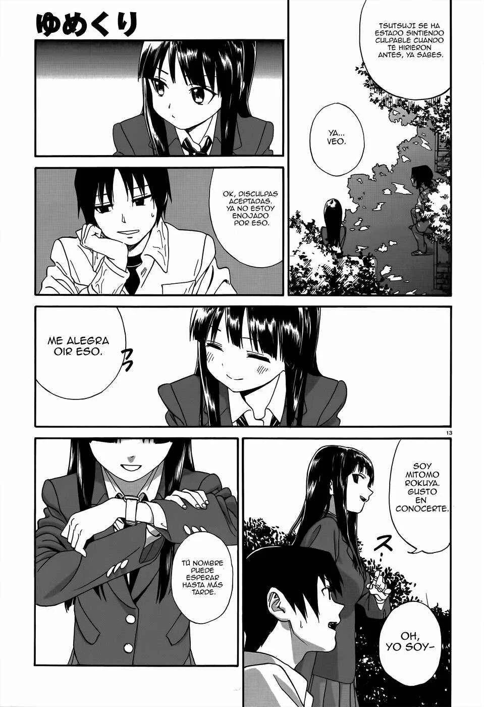 Yumekuri Capítulo 3: Yuri Shirahane. - Page 14