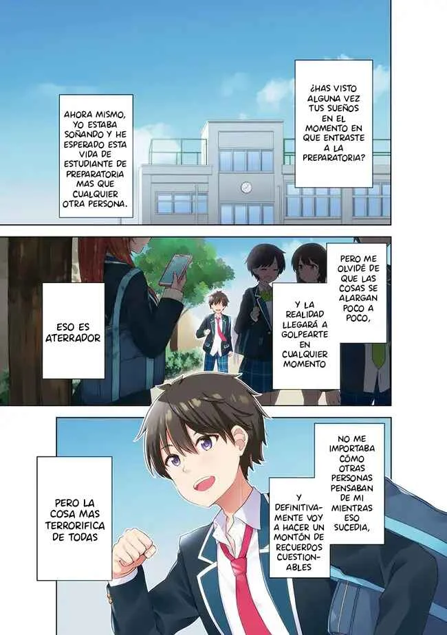 Yumemiru Danshi wa Genjitsushugisha Capítulo 1.5: a color - Page 1