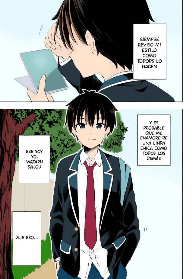 Yumemiru Danshi wa Genjitsushugisha Capítulo 1.5: a color - Page 2
