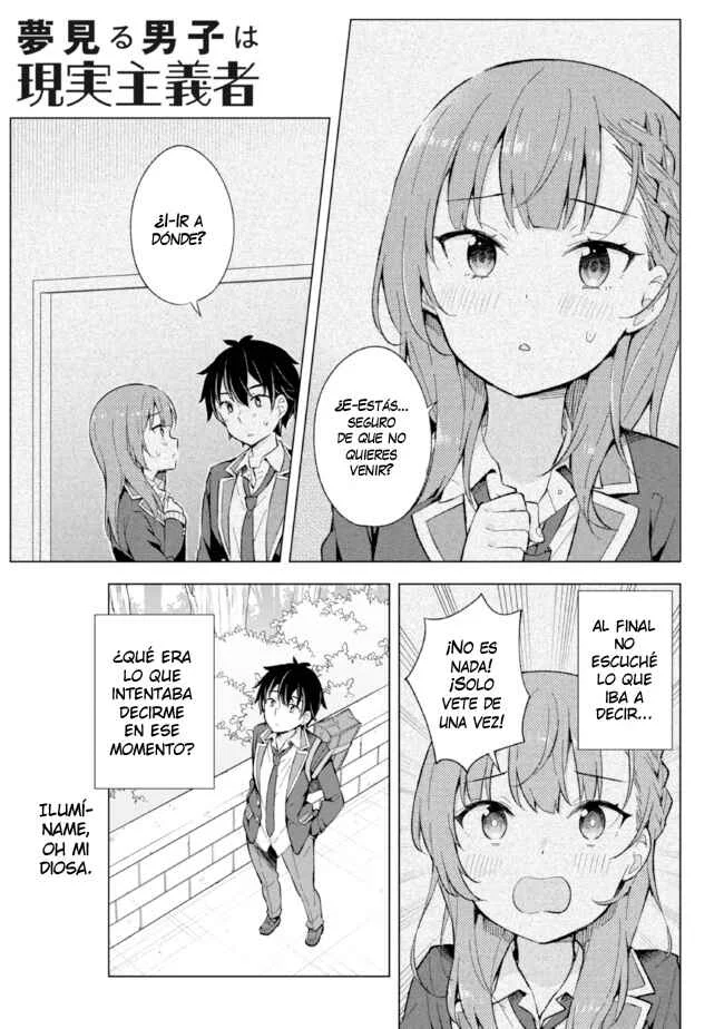 Yumemiru Danshi wa Genjitsushugisha Capítulo 13 - Page 1