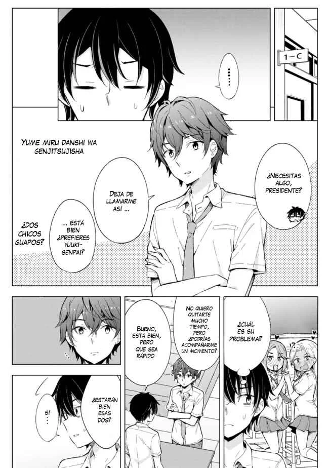 Yumemiru Danshi wa Genjitsushugisha Capítulo 14 - Page 1