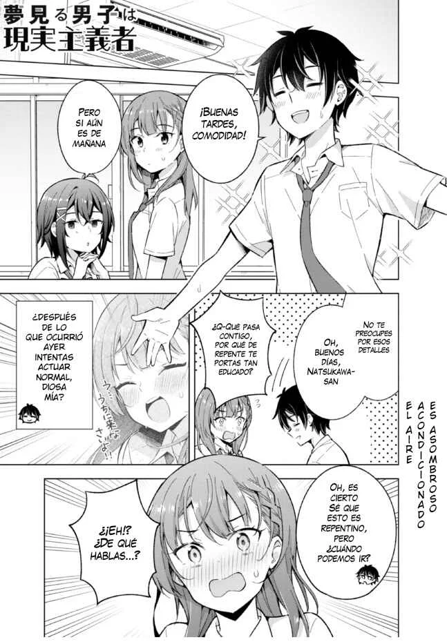 Yumemiru Danshi wa Genjitsushugisha Capítulo 16 - Page 1