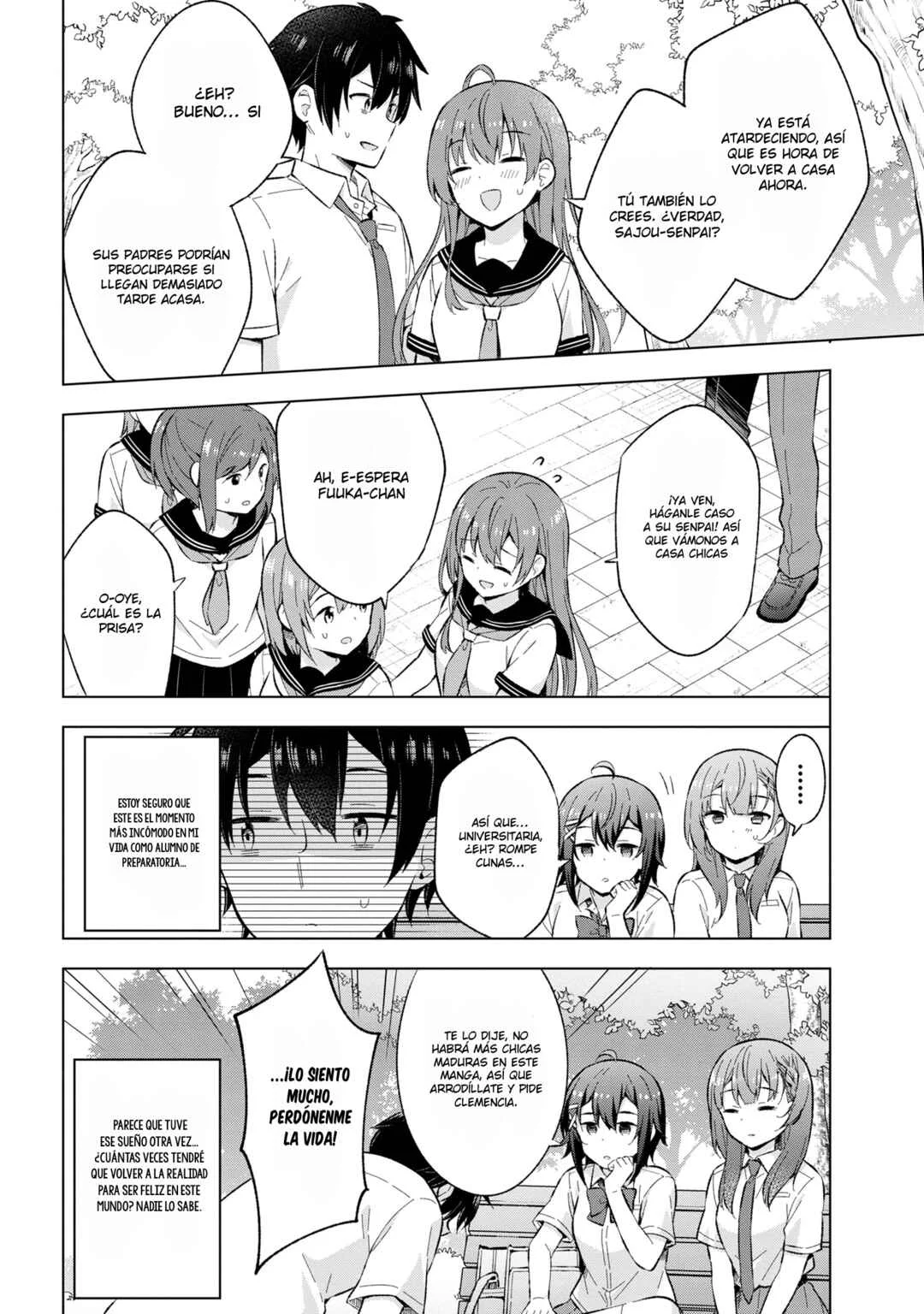 Yumemiru Danshi wa Genjitsushugisha Capítulo 24 - Page 12