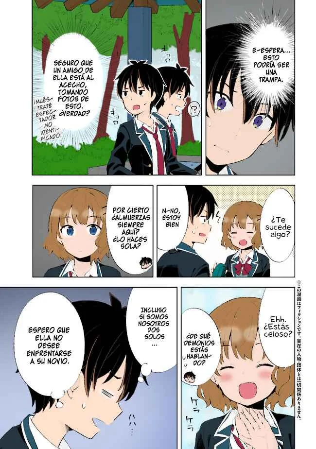 Yumemiru Danshi wa Genjitsushugisha Capítulo 3.5: a color - Page 2