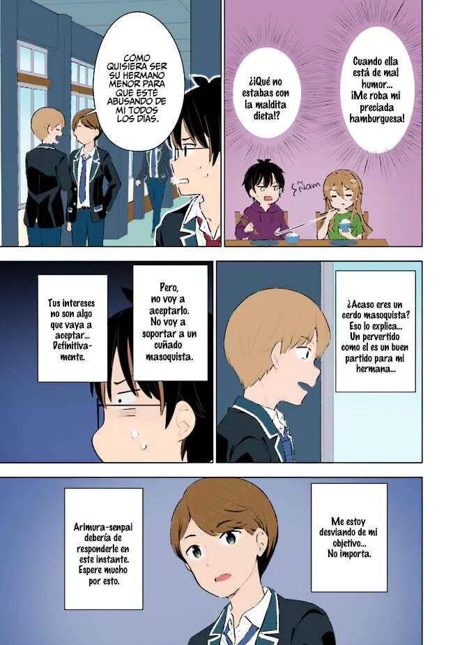 Yumemiru Danshi wa Genjitsushugisha Capítulo 3.5: a color - Page 22