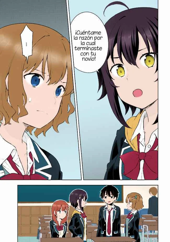 Yumemiru Danshi wa Genjitsushugisha Capítulo 3.5: a color - Page 32