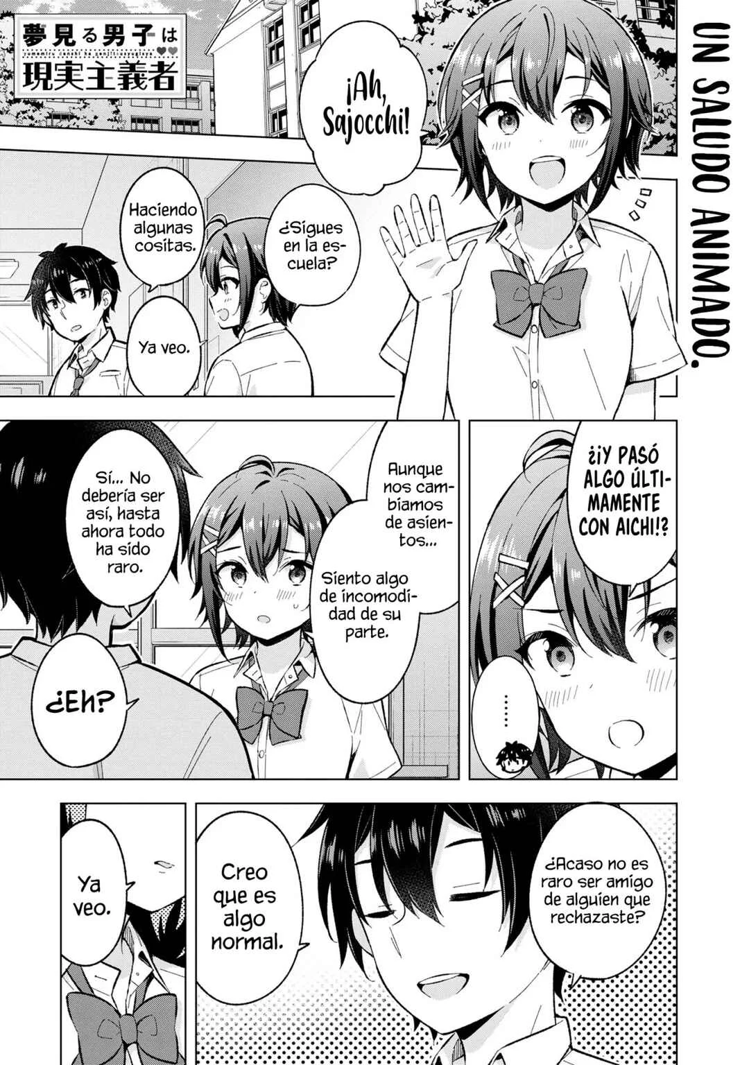 Yumemiru Danshi wa Genjitsushugisha Capítulo 30.1 - Page 1