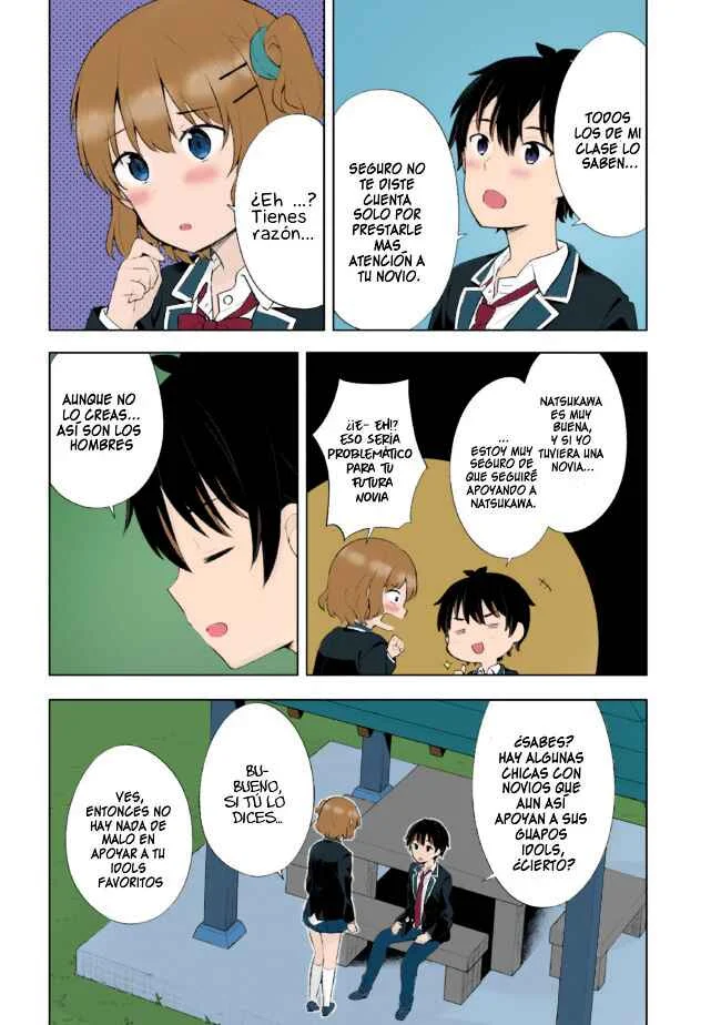 Yumemiru Danshi wa Genjitsushugisha Capítulo 4.5: a color - Page 18
