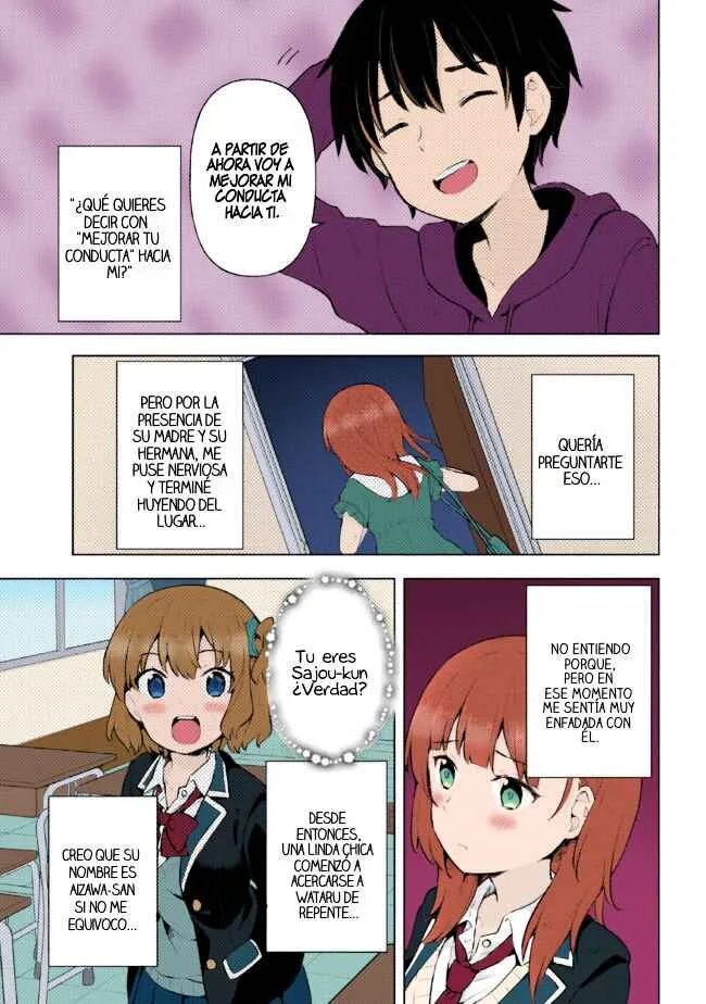 Yumemiru Danshi wa Genjitsushugisha Capítulo 5.5: a color - Page 3