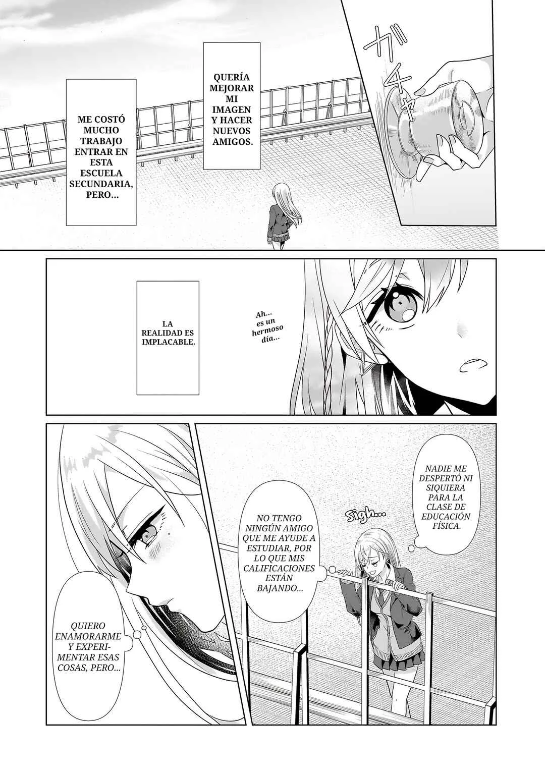 Yuri no Hajimari wa Dorei Kara Capítulo 1: La gyaru está atrapada sin salida  - Page 6