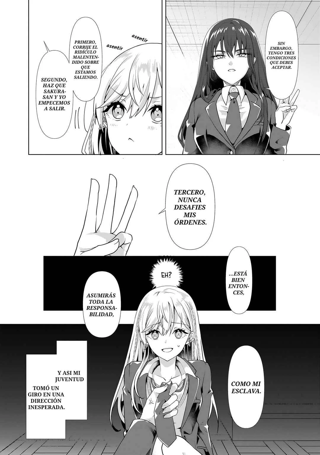 Yuri no Hajimari wa Dorei Kara Capítulo 1: La gyaru está atrapada sin salida  - Page 39