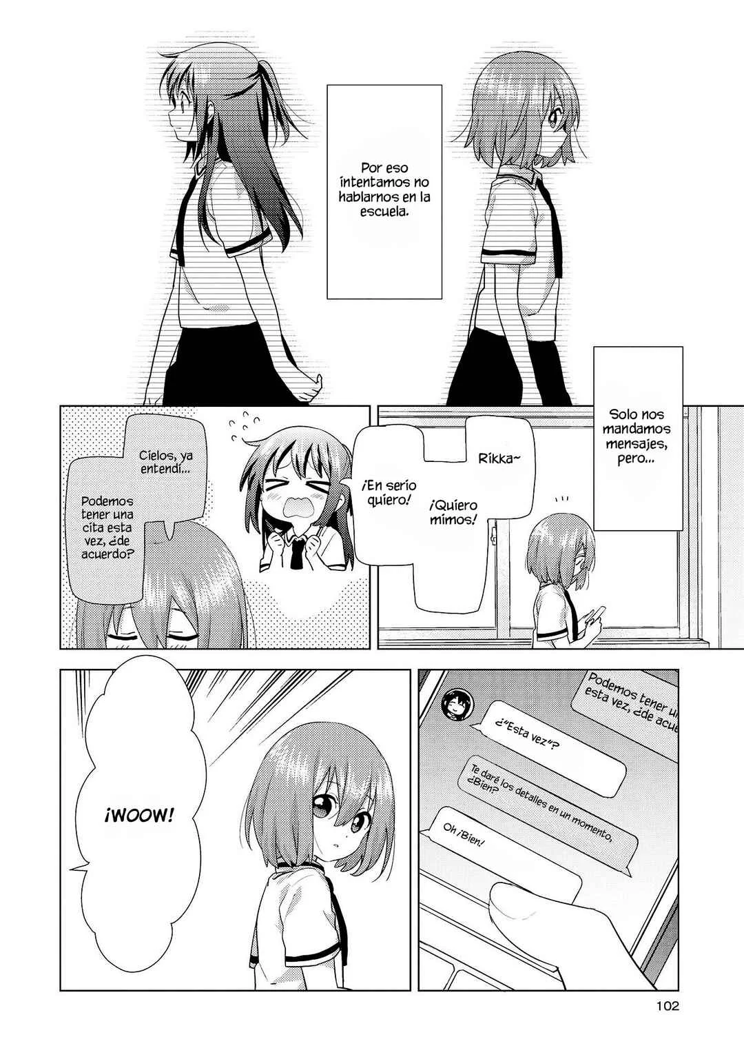 Yuri Yuri Capítulo 5: Natsuki y Rikka - Page 6