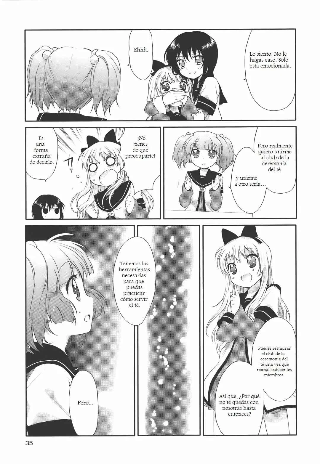Yuru Yuri Capítulo 4: ¡¿Mirakurun hace una visita?! - Page 3