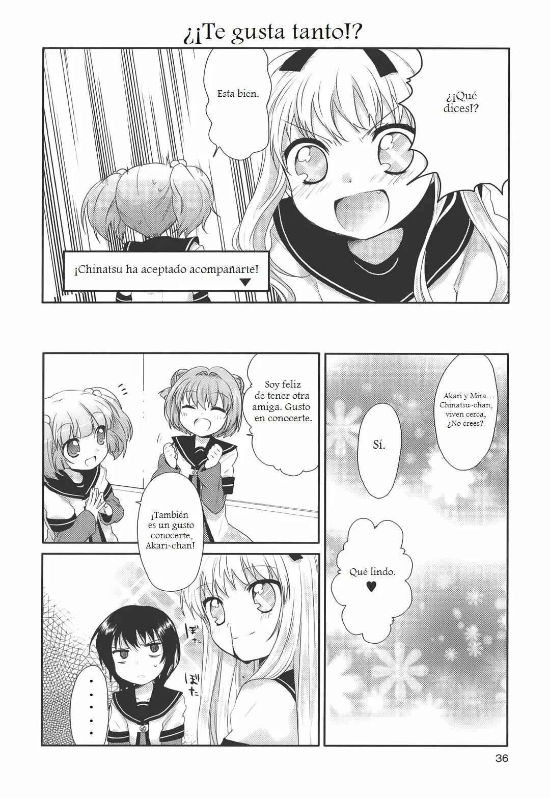 Yuru Yuri Capítulo 4: ¡¿Mirakurun hace una visita?! - Page 4