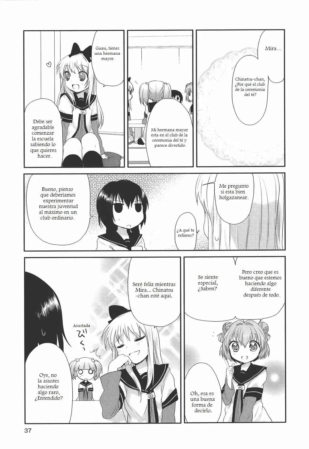 Yuru Yuri Capítulo 4: ¡¿Mirakurun hace una visita?! - Page 5