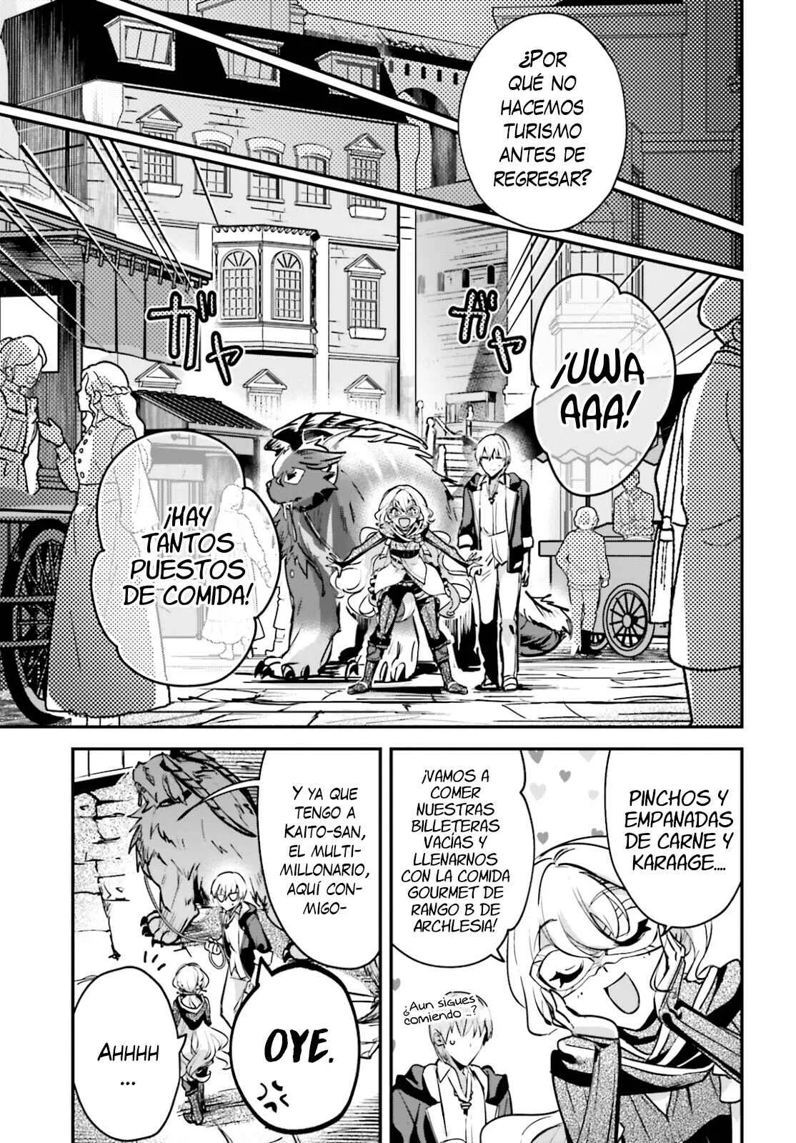 Yuusha Shoukan ni Makikomareta kedo, Isekai wa Heiwa deshita Capítulo 32 - Page 22