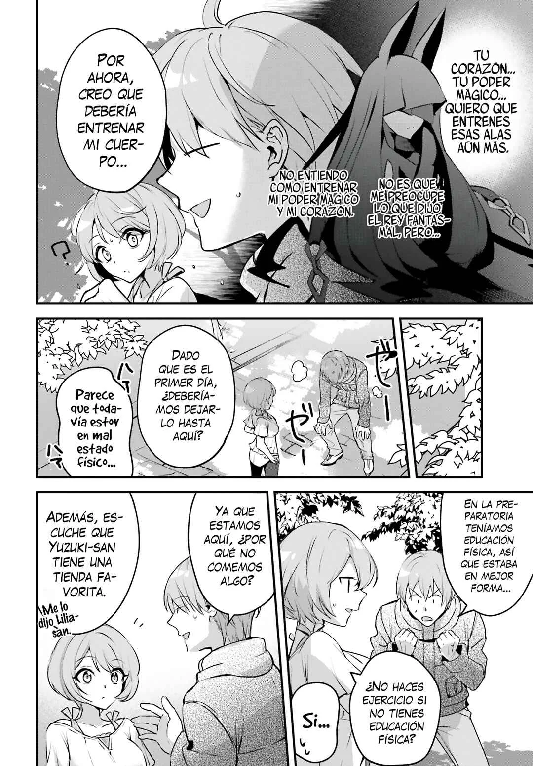 Yuusha Shoukan ni Makikomareta kedo, Isekai wa Heiwa deshita Capítulo 48 - Page 2