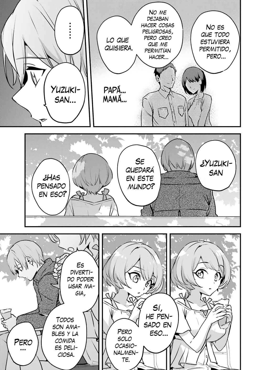 Yuusha Shoukan ni Makikomareta kedo, Isekai wa Heiwa deshita Capítulo 48 - Page 5