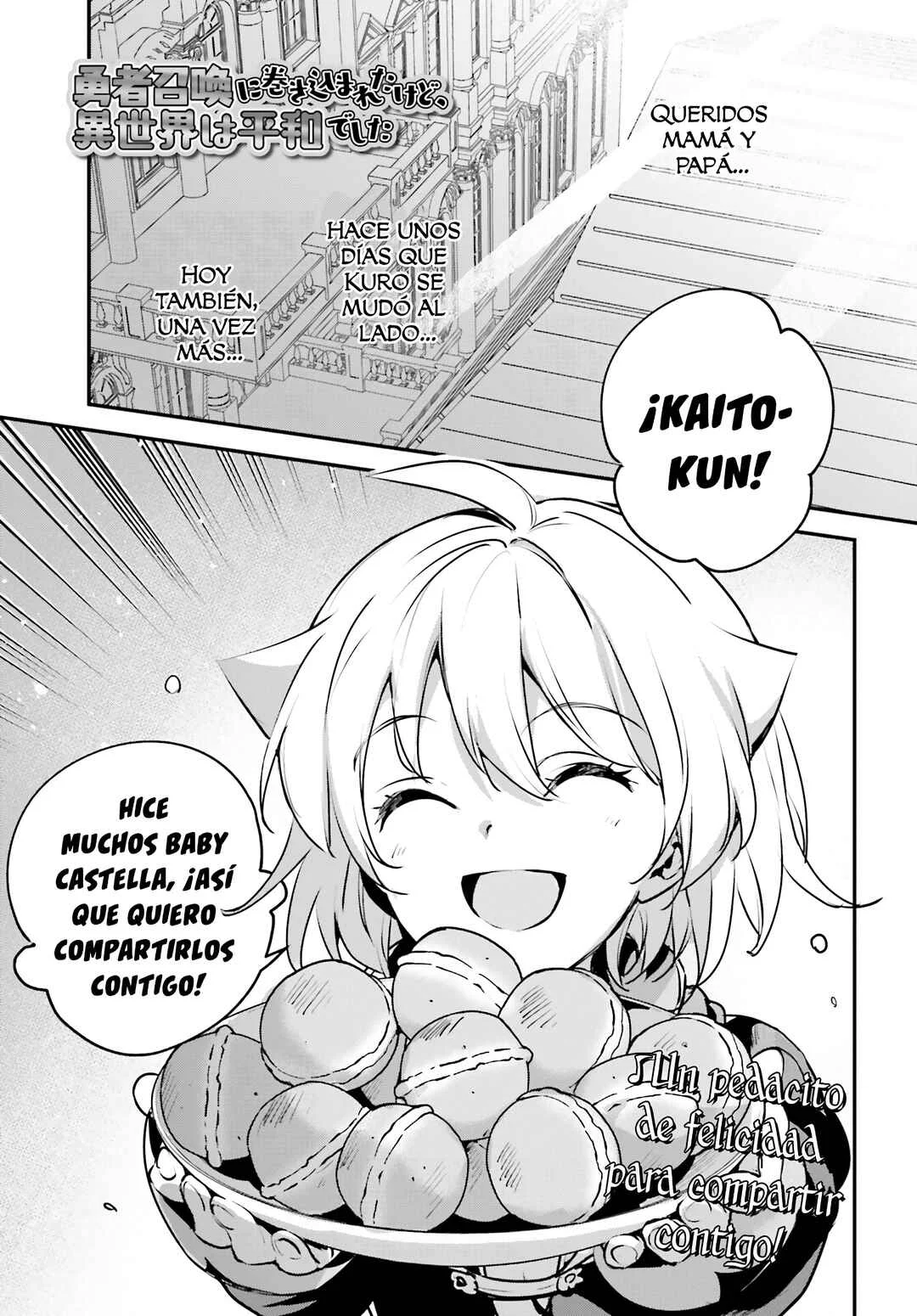Yuusha Shoukan ni Makikomareta kedo, Isekai wa Heiwa deshita Capítulo 50 - Page 1