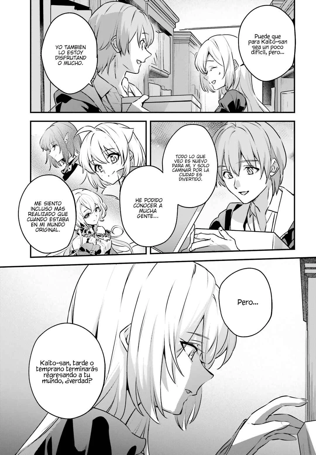 Yuusha Shoukan ni Makikomareta kedo, Isekai wa Heiwa deshita Capítulo 65 - Page 4